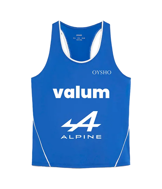 Camiseta Oysho Alejandra Salazar Azul