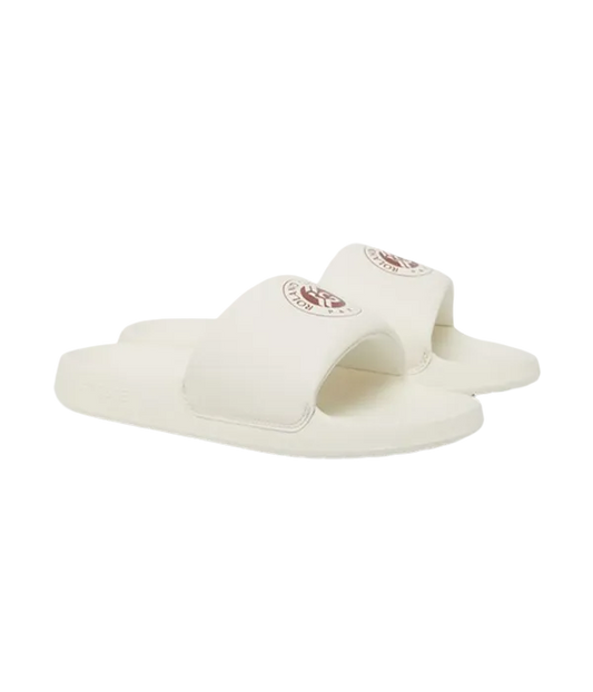 Chanclas Lacoste Serve Slide White 2025