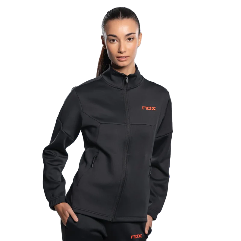 Chaqueta NOX Team Black Mujer 2026