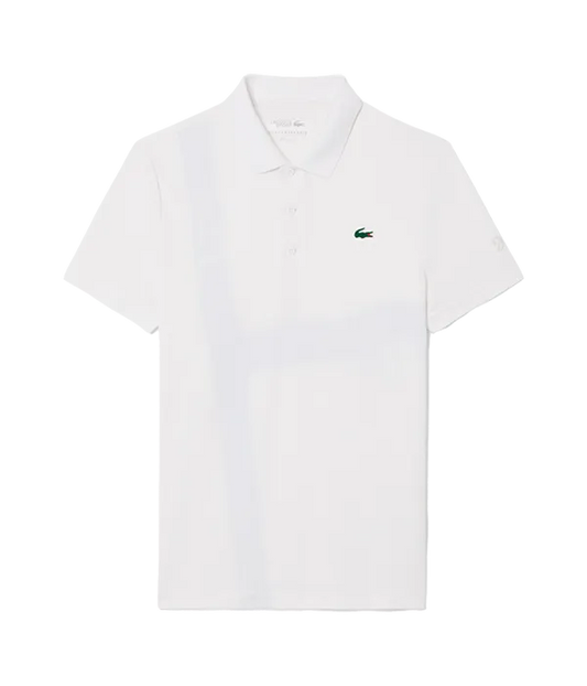 Polo Lacoste Novak Djokovic Blanco 2025
