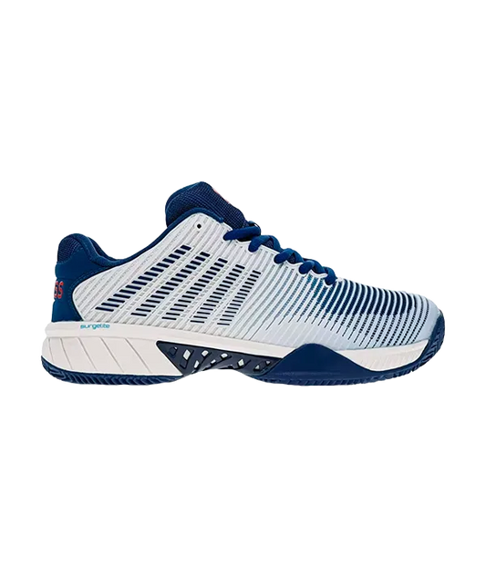 Zapatillas K-Swiss Hypercourt Express 2 HB Blanco/Azul Sanyo