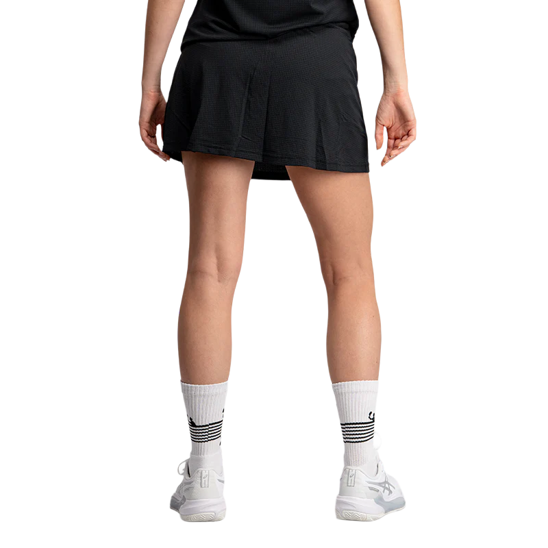 Falda Pro Basic Mujer PadelPRO Negra