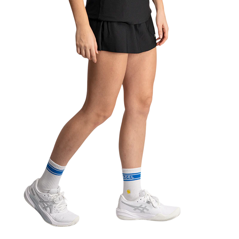 Falda Pro Elite Mujer PadelPRO Negra