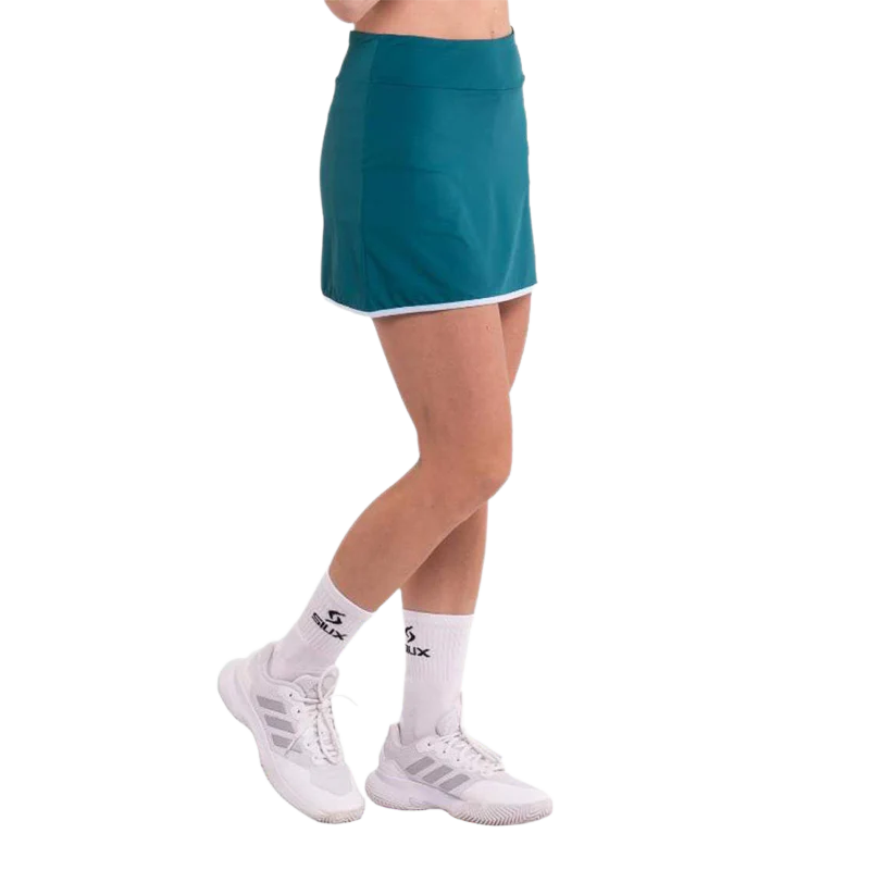 Falda Siux Silk Green Mujer 2026