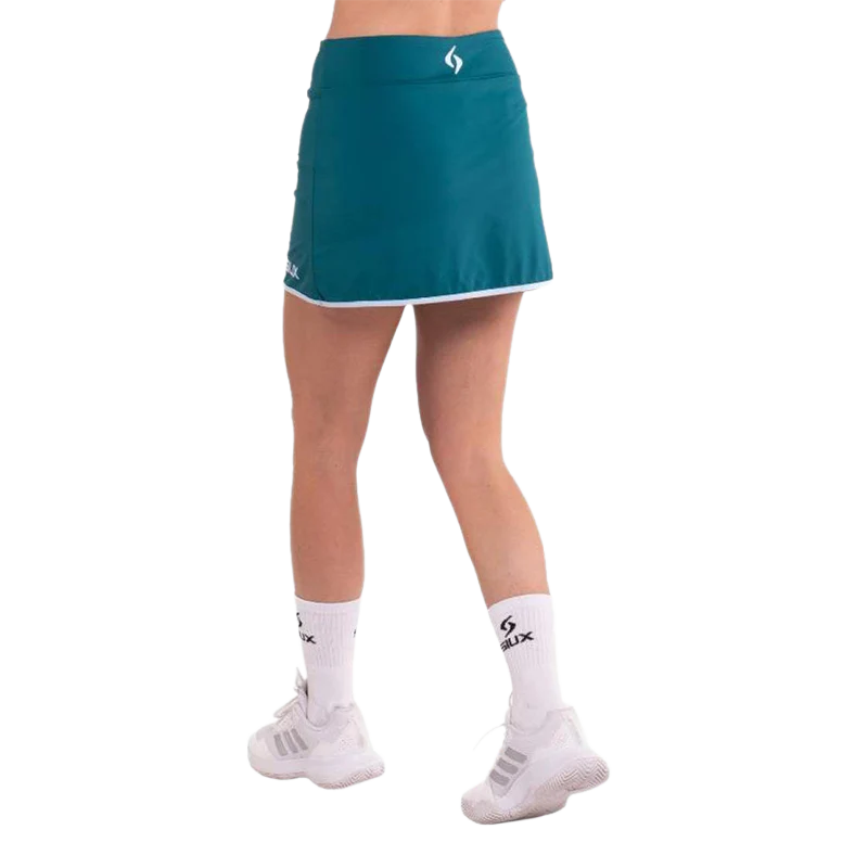 Falda Siux Silk Green Mujer 2026