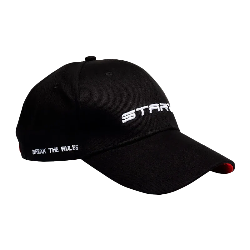 Gorra StarVie Negro/Rojo 2026