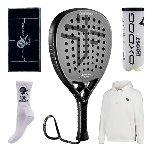 Pack Padel Team Gourmet + Pala Oxdog Hyper Tour 2.0 2025