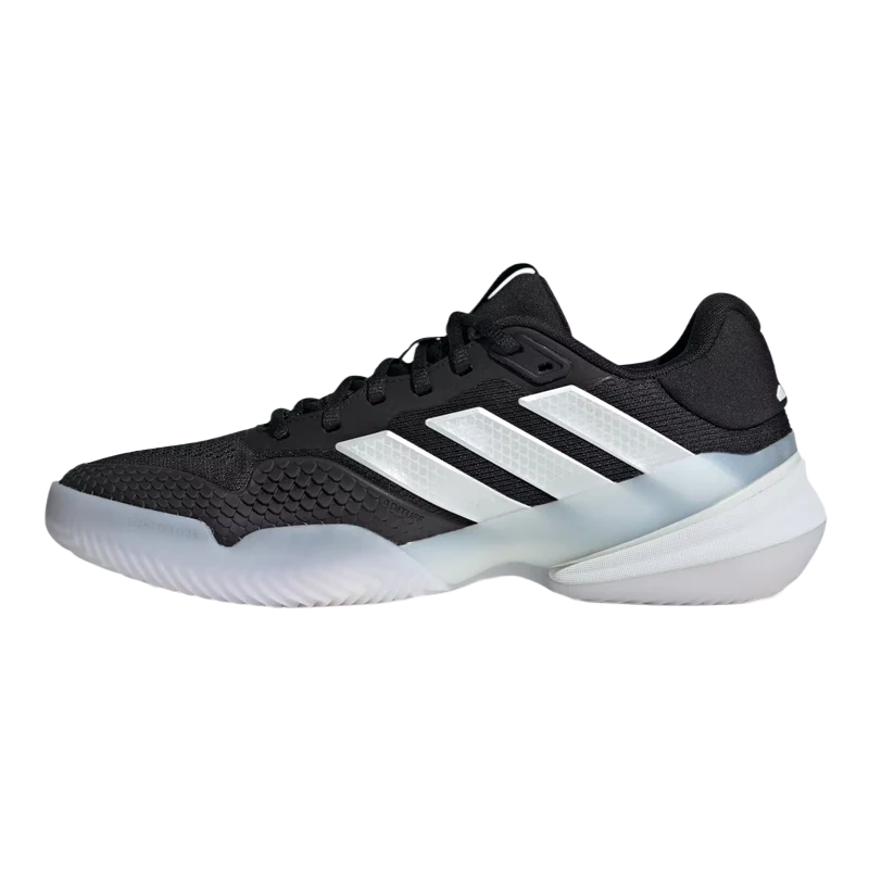 Zapatillas Adidas Barricade 14M CL Negro/Blanco 2026