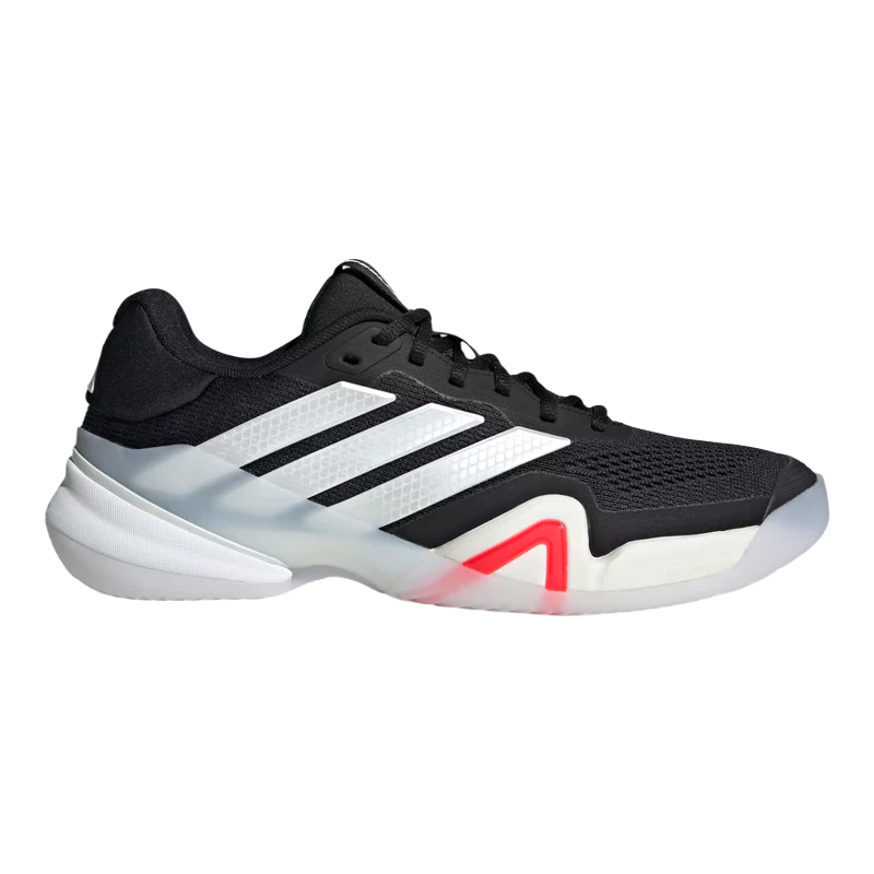 Zapatillas Adidas Barricade 14M CL Negro/Blanco 2026