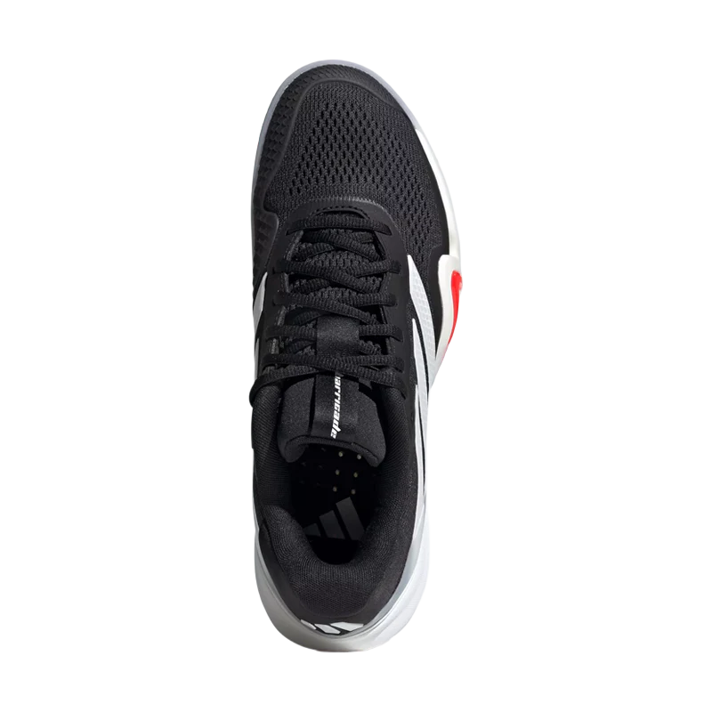 Zapatillas Adidas Barricade 14M CL Negro/Blanco 2026