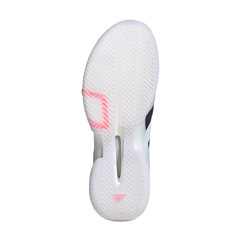 Zapatillas Adidas Barricade 14M CL Negro/Blanco 2026