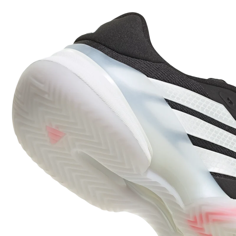 Zapatillas Adidas Barricade 14M CL Negro/Blanco 2026