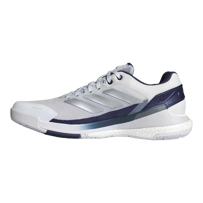 Zapatillas Adidas Crazyquick Boost Padel Blanco/Azul Marino 2026