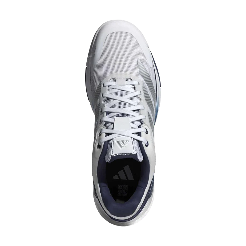 Zapatillas Adidas Crazyquick Boost Padel Blanco/Azul Marino 2026