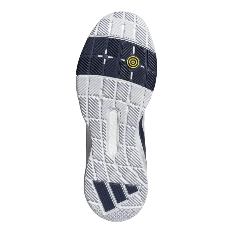 Zapatillas Adidas Crazyquick Boost Padel Blanco/Azul Marino 2026
