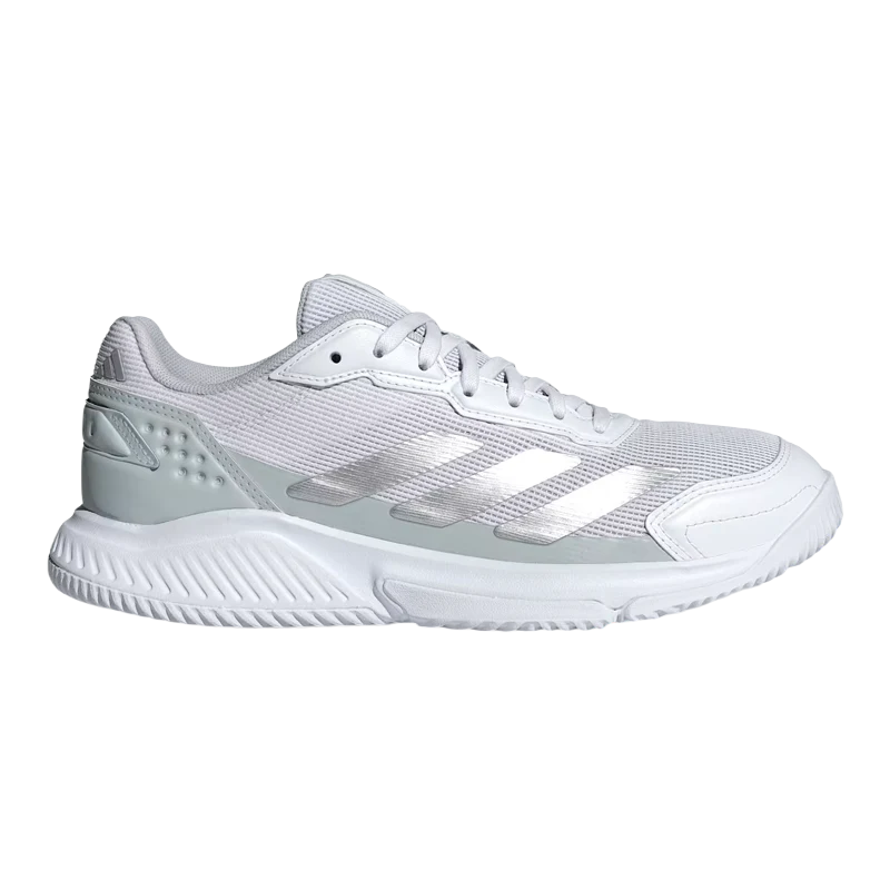 Zapatillas Adidas Courtquick Blanco/Plata Mujer 2026