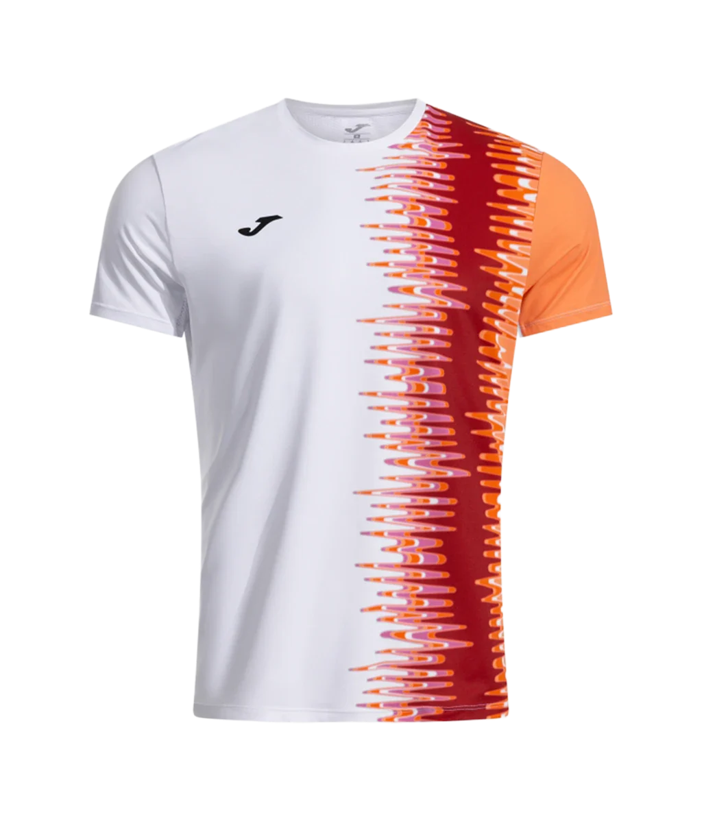 Camiseta Joma Smash White Orange 2026