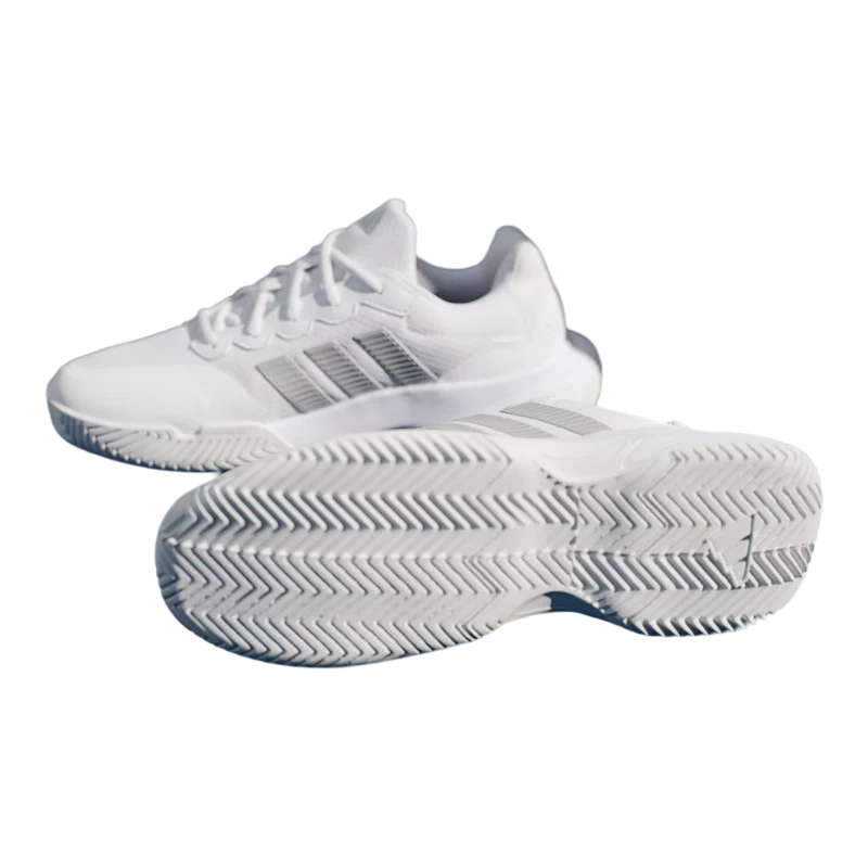 Zapatillas Adidas Game Court 2 Woman Blanco/Plateado 2025