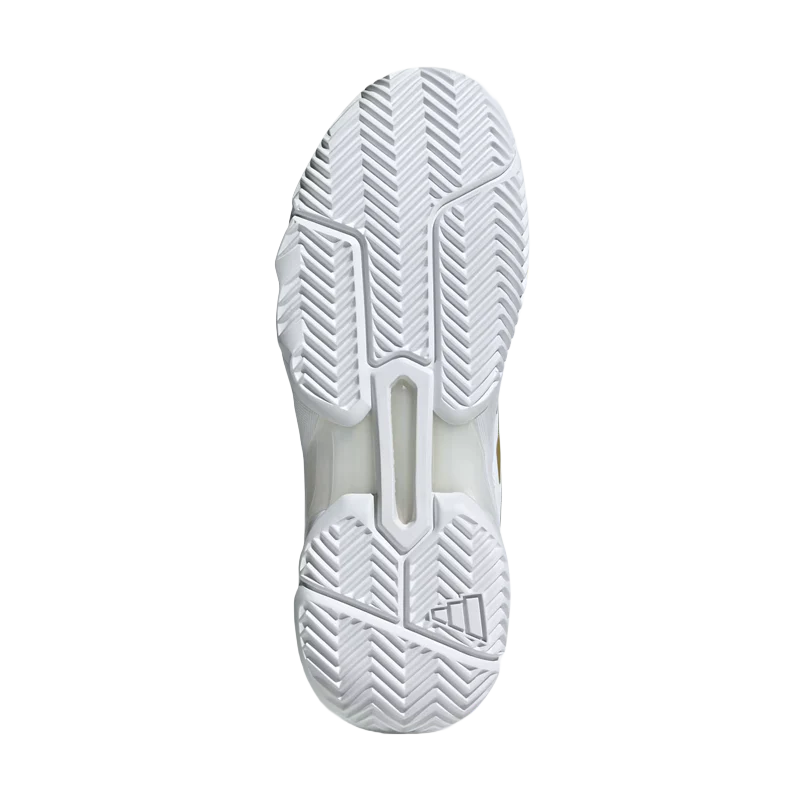 Zapatillas Adidas CourtJam Control 3 Mujer Blanco/Dorado 2026
