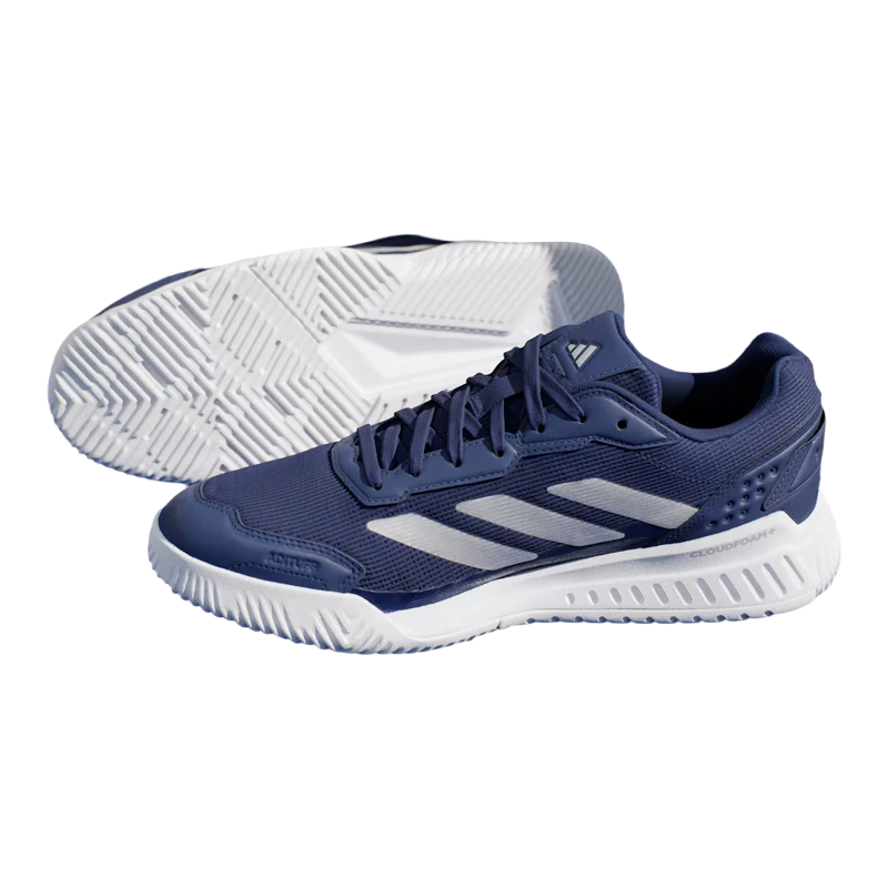 Zapatillas Adidas Courtquick Azul Marino/Plata 2026