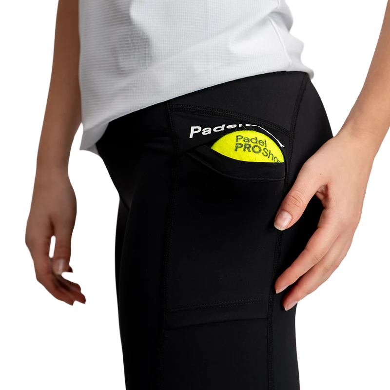 Legging Pro Elite Mujer PadelPRO Negro
