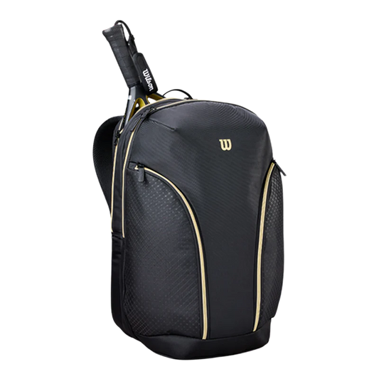 Mochila Wilson Defy V1 Black/Gold 2026