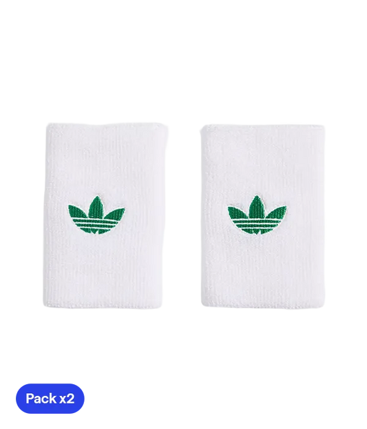 Muñequera Larga Adidas Tenis Original (x2)