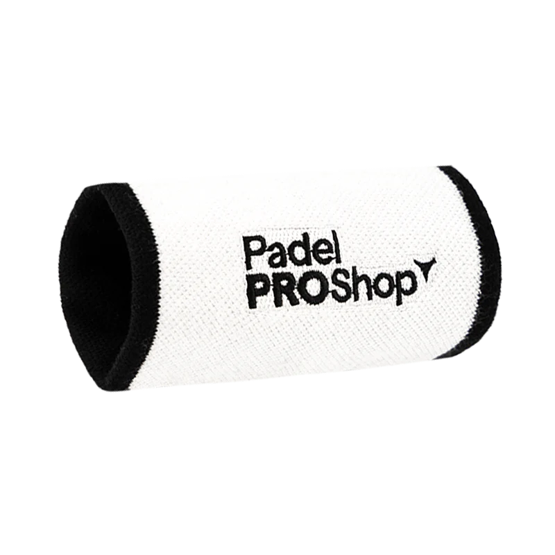 Muñequera Larga PadelPROShop Blanco/Negro