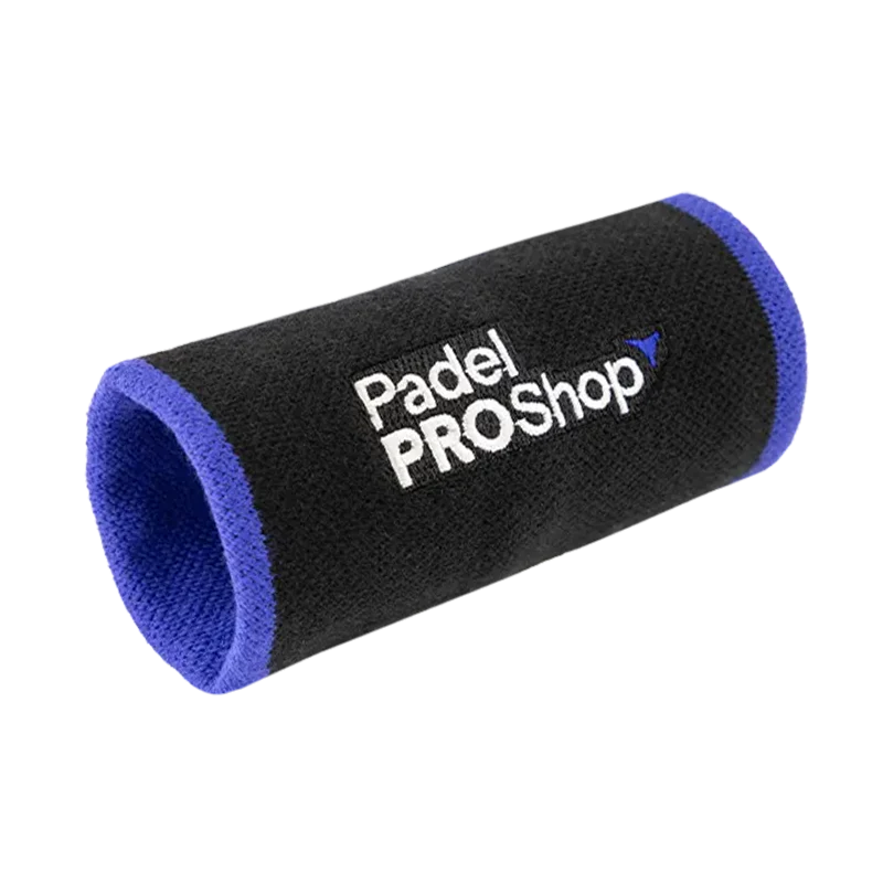 Muñequera Larga PadelPROShop Negro/Azul