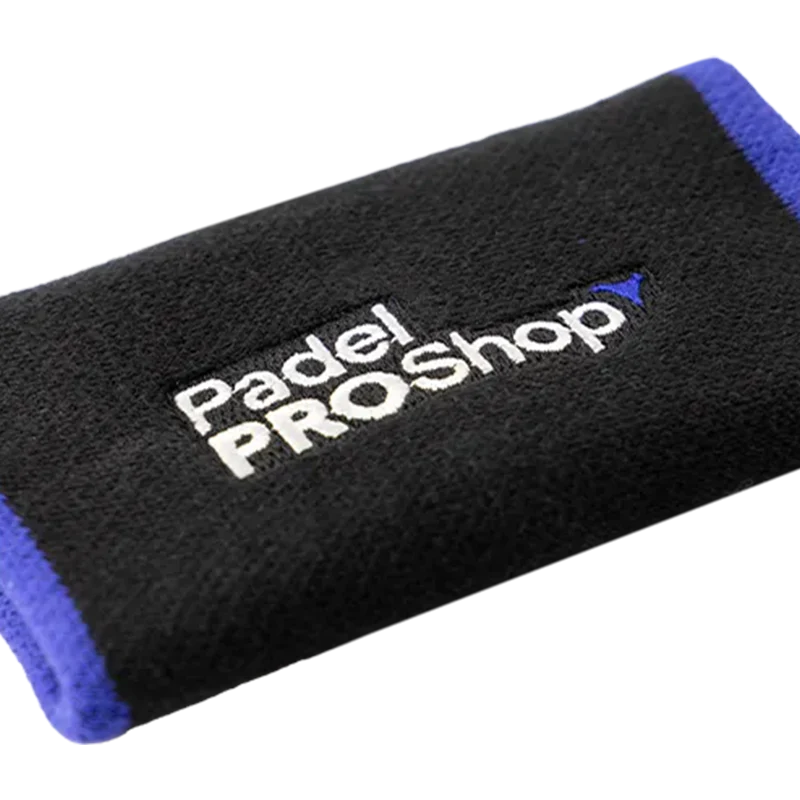 Muñequera Larga PadelPROShop Negro/Azul