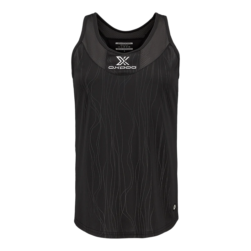 Camiseta Tirantes Oxdog Tiebreak Mujer Negro