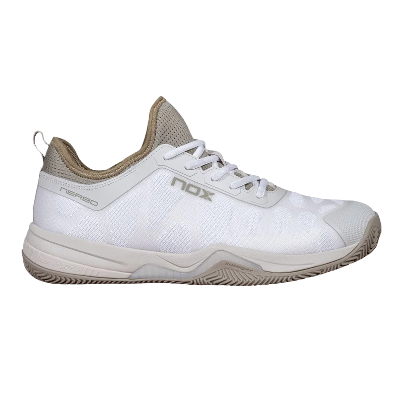 Zapatillas NOX Nerbo White/Vetiver 2026