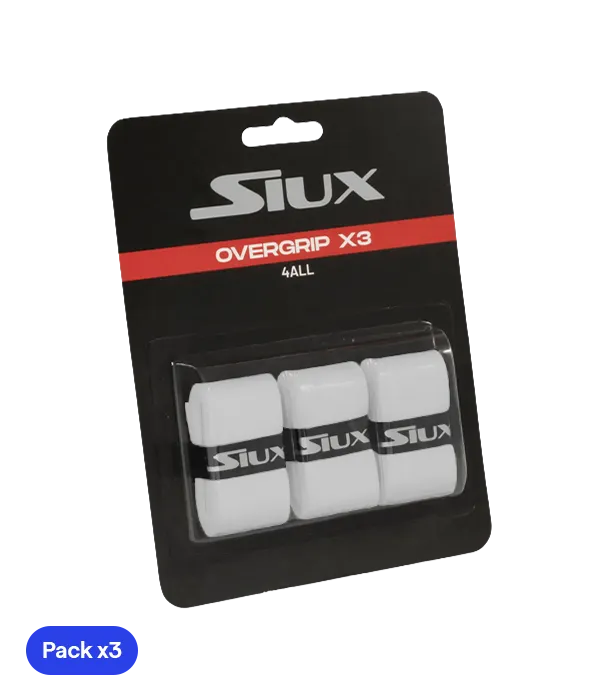 Overgrip Siux Pro Comfort Blanco (Pack x3)
