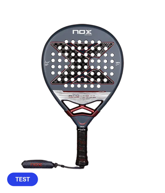 Pala de TEST Nox AT10 Genius 12K 2025 Agustín Tapia