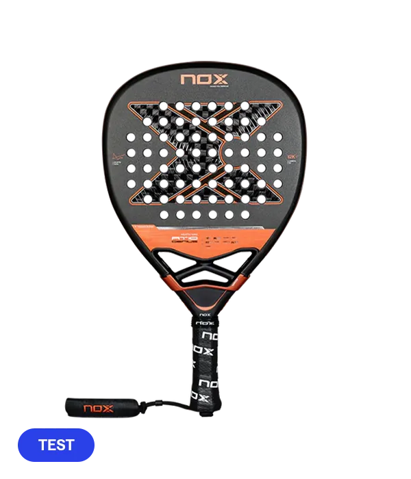 Pala de TEST Nox AT10 Attack 12K 2025 Agustín Tapia