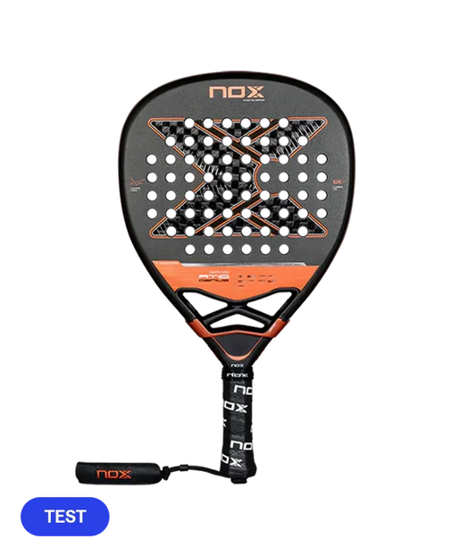 Pala de TEST Nox AT10 Attack 12K 2025 Agustín Tapia