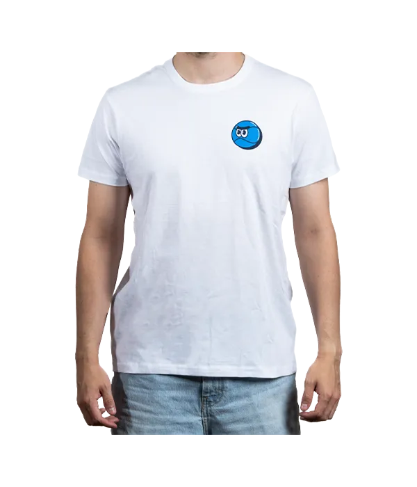 Camiseta Padel Ball White