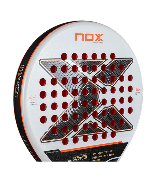 Pala de TEST Nox ML10 Quantum 3K 2025 Miguel Lamperti
