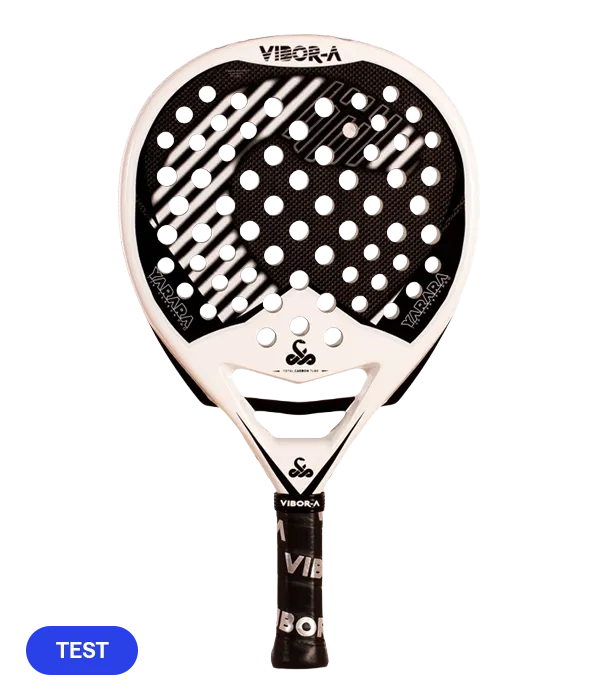 Pala de TEST VIBOR-A Yarara Pro White 2026