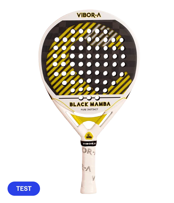 Pala de TEST VIBOR-A Black Mamba Evo Pro White 2026