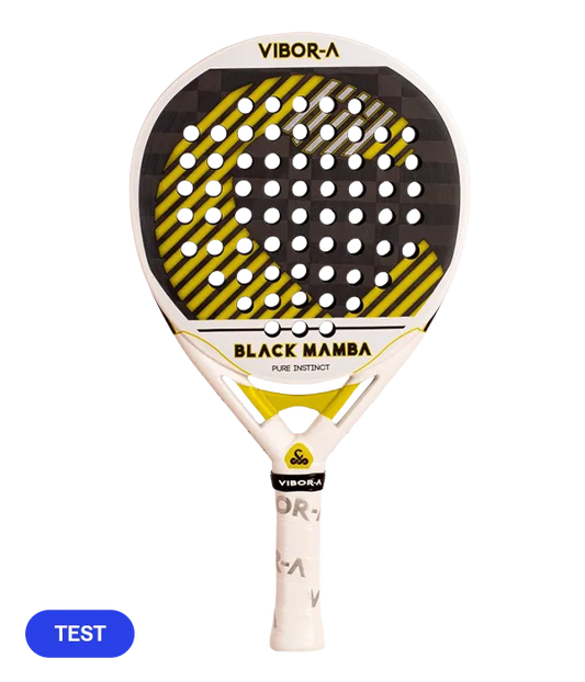 Pala de TEST VIBOR-A Black Mamba Evo Pro White 2026