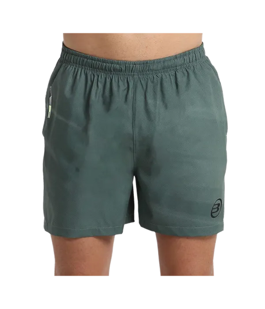Pantalon Bullpadel Corto Legar Verde Oscuro 2025