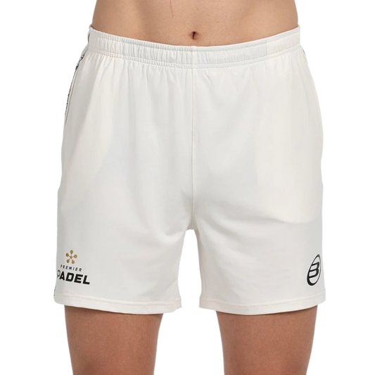 Pantalón Corto Bullpadel Preux Premier Padel Crudo 2026
