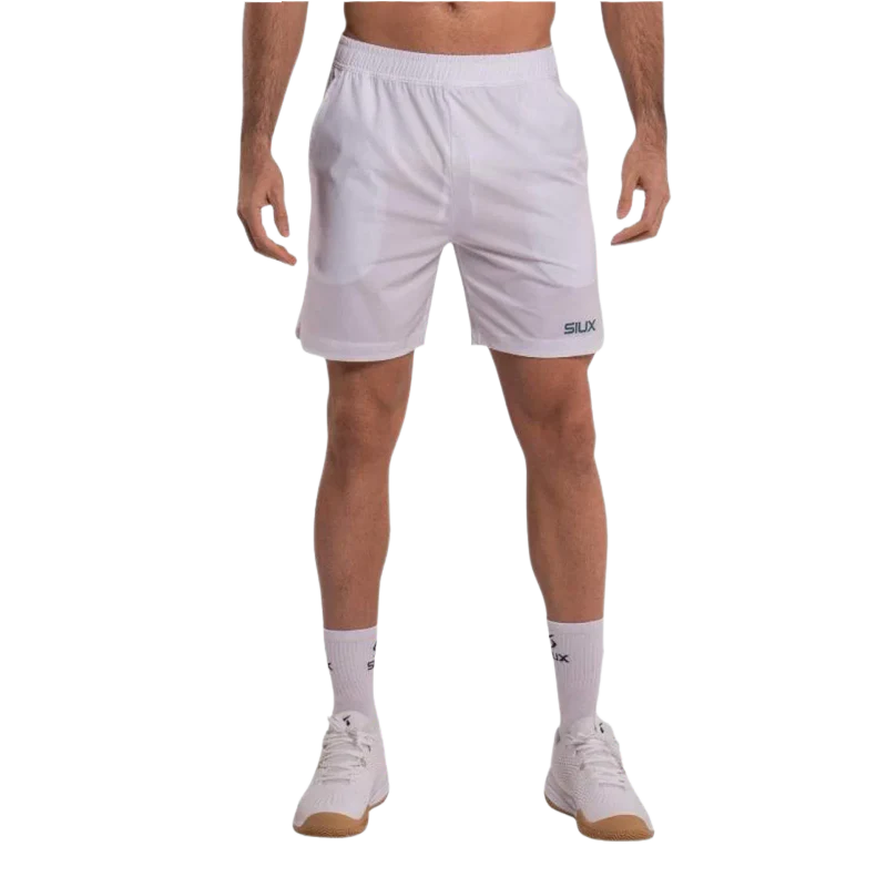 Pantalón Corto Siux Silk White 2026