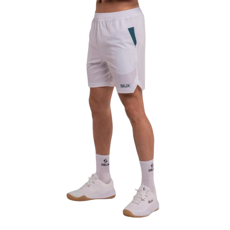 Pantalón Corto Siux Silk White 2026