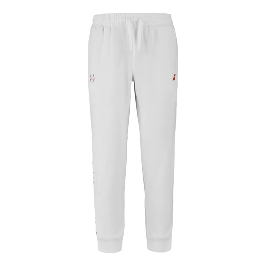 Pantalón Largo Babolat Algodón White/White 2026 J. Lebrón