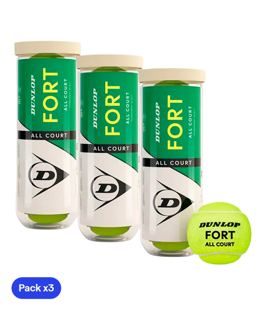Pelotas Dunlop Fort All Court (x4) (Pack x3)