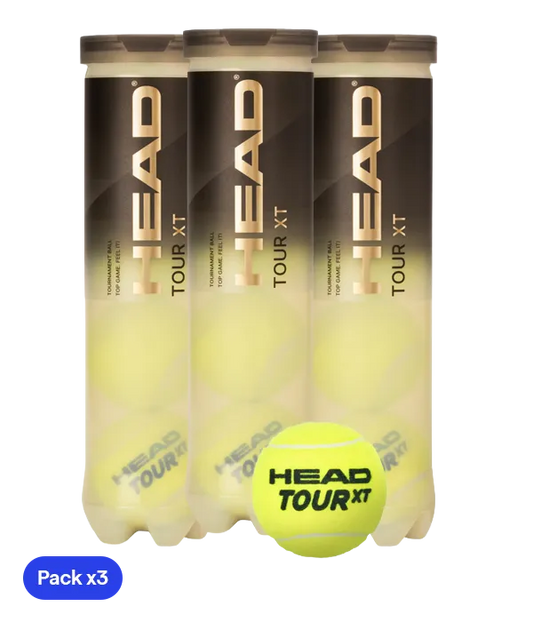 Pelotas Head Tour XT (x4) (Pack x3)