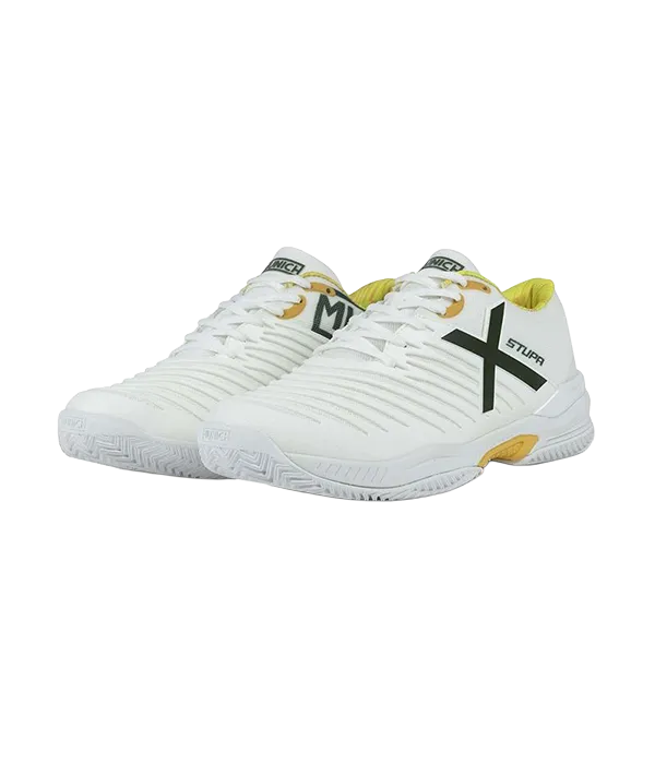 Zapatillas Munich Stupa Padx 64 Blanco/Amarillo 2026