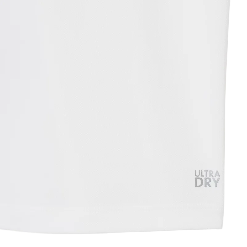 Polo Lacoste Ultra Dry Blanco Junior
